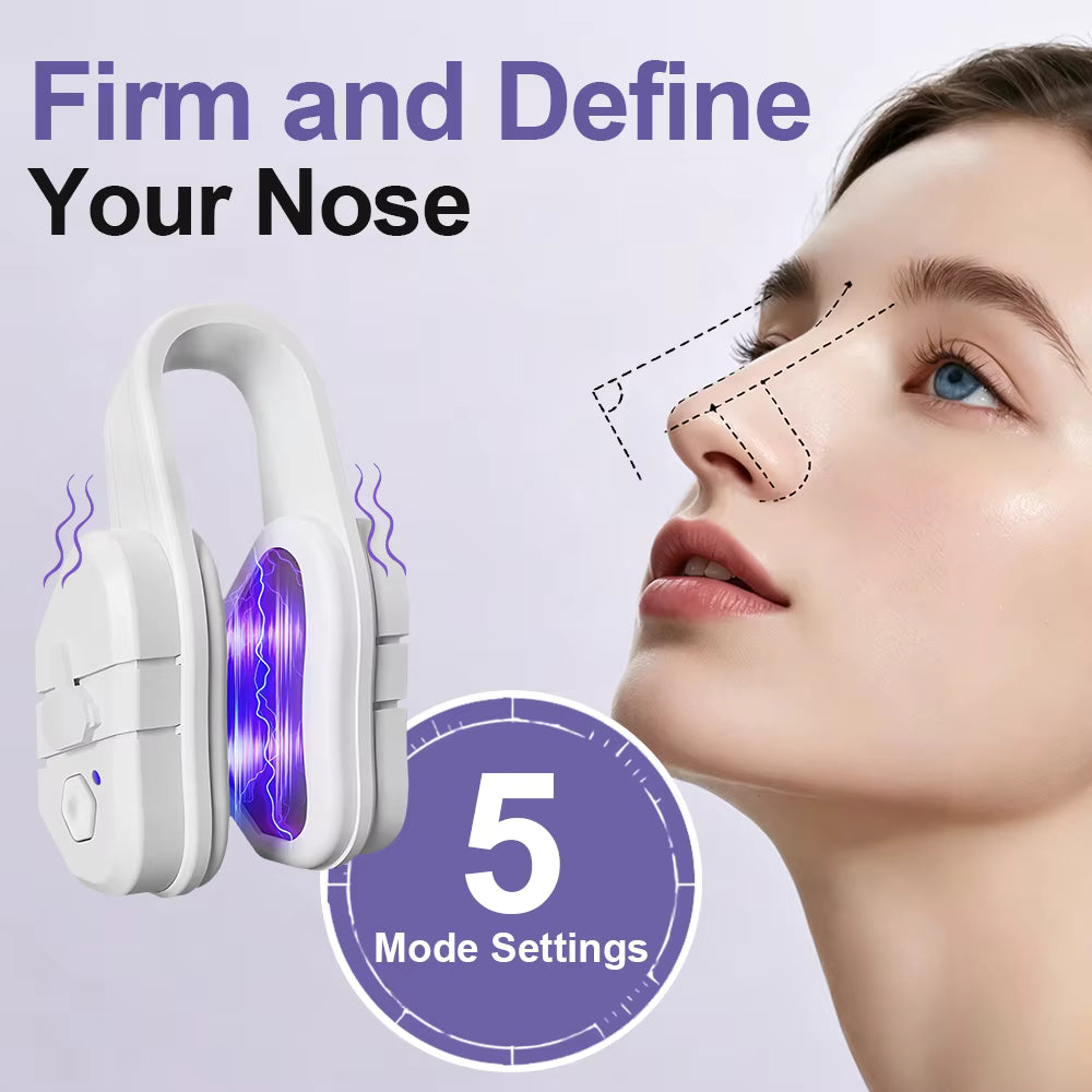 EMS Microcurrent Nose Shaper & Sculpting Beauty Massager Clip